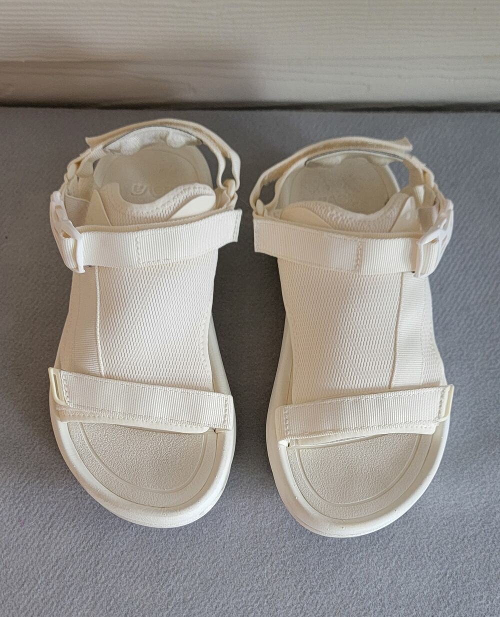 Teva Hurricane Ampsole Volt White Platform Sandals Size Unisex 10